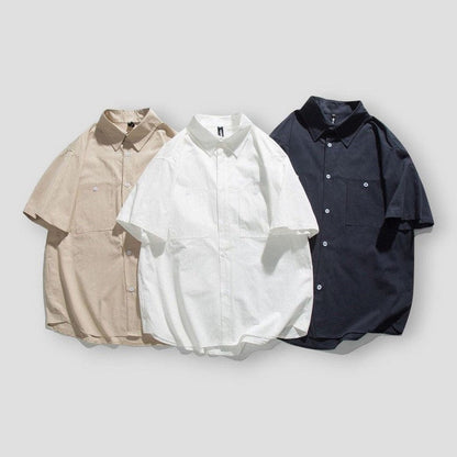 Saint Morris Pomona Loose Multi-Pocket Shirt