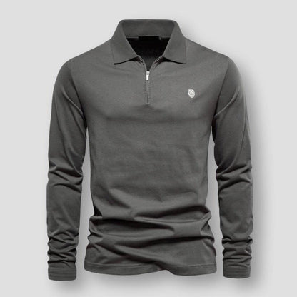 Saint Morris Poulsbo Long Sleeve Polo