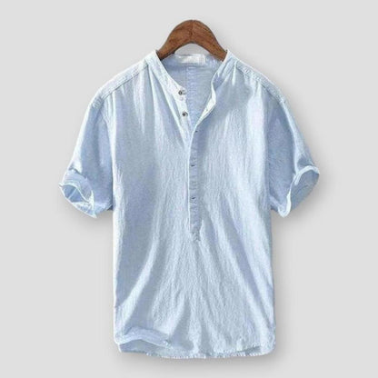 Saint Morris Provence Linen Shirt