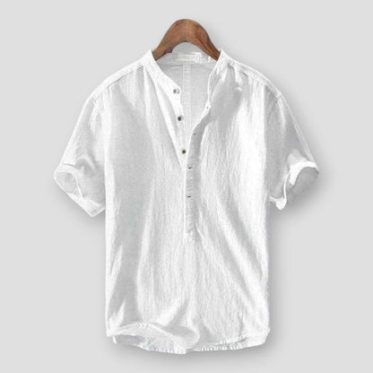 Saint Morris Provence Linen Shirt