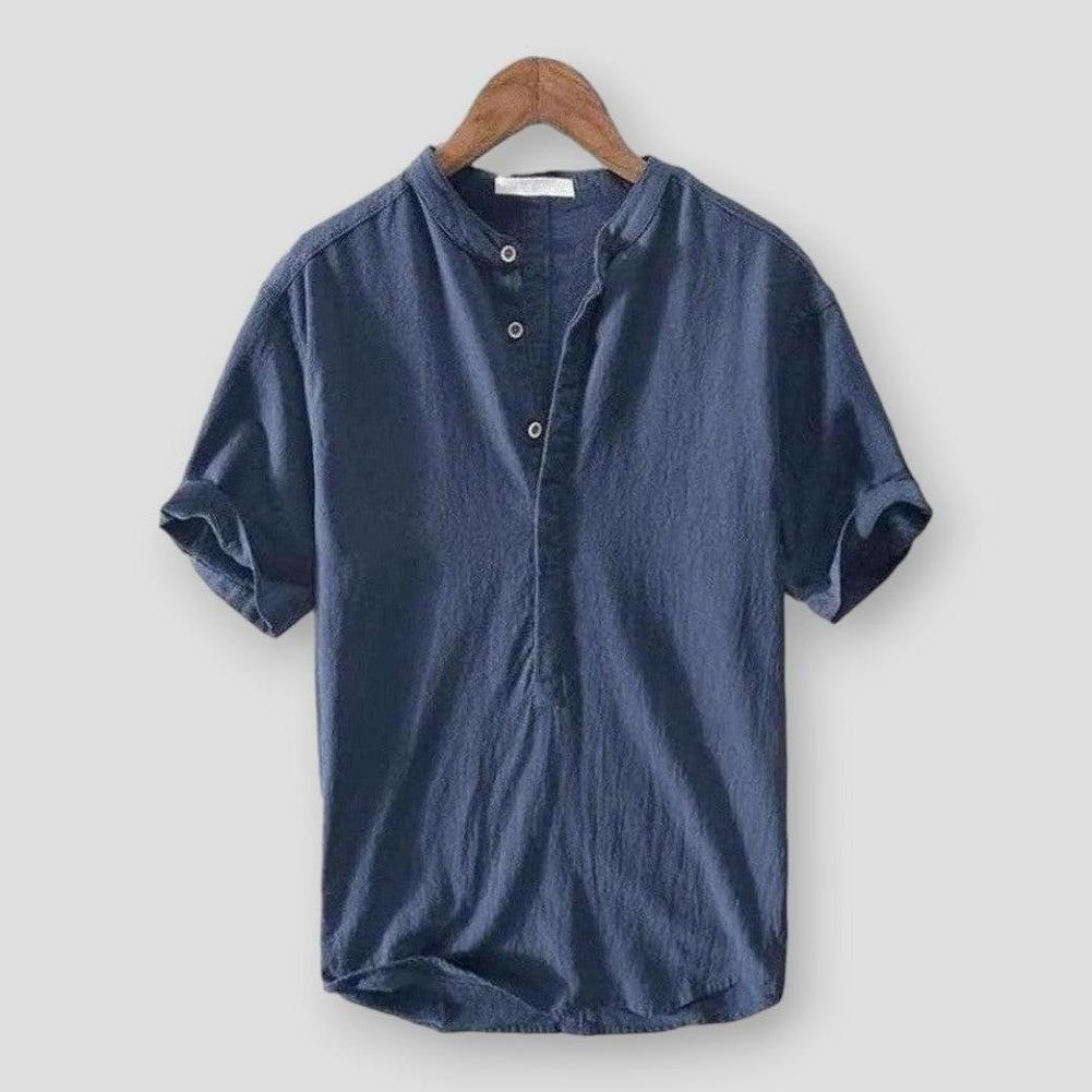Saint Morris Provence Linen Shirt