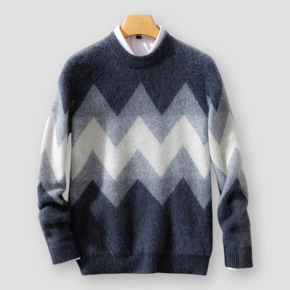Saint Morris Raleigh Wool Knitted Sweater