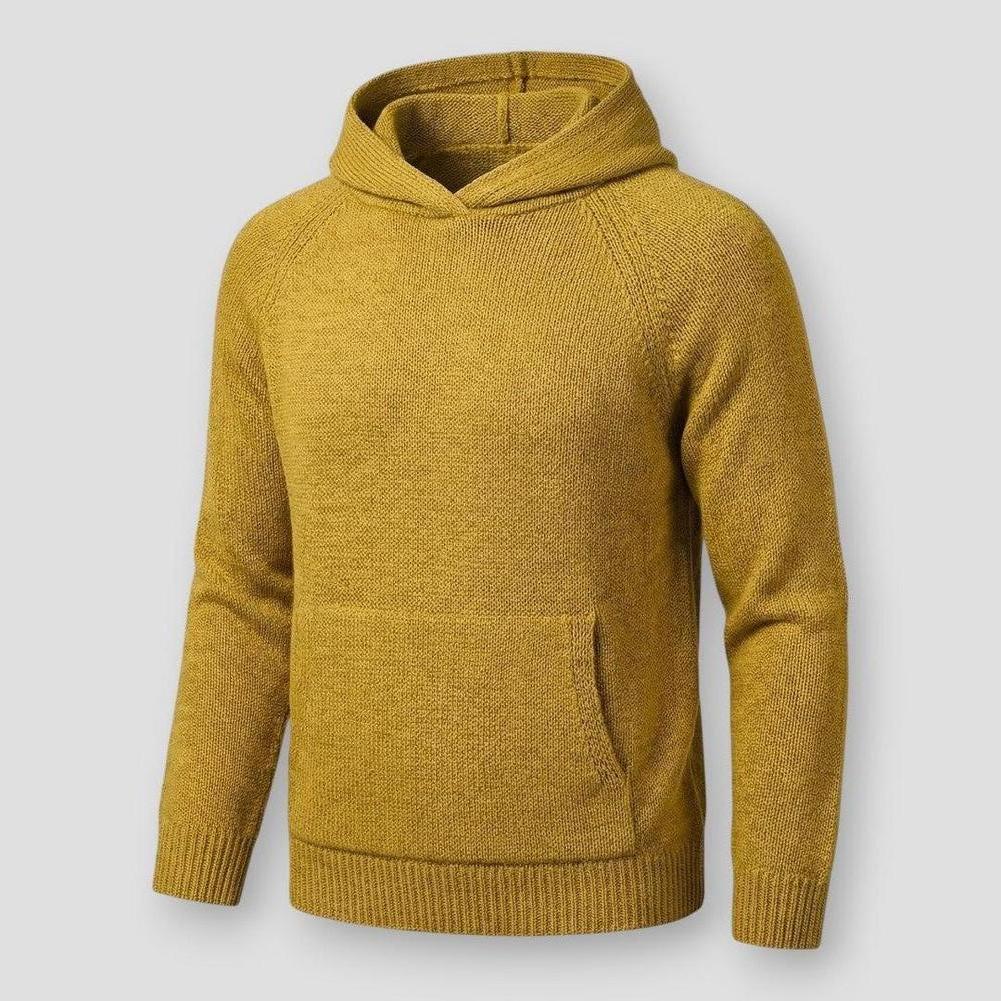 Saint Morris Renton Hooded Knitted Sweater