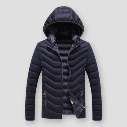 Saint Morris Rogers Hooded Thickened Jacket