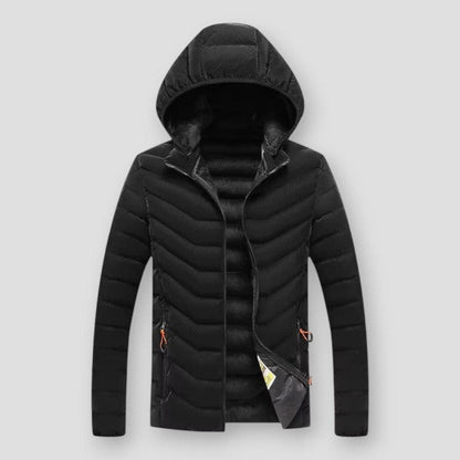 Saint Morris Rogers Hooded Thickened Jacket