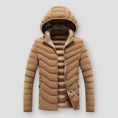 Saint Morris Rogers Hooded Thickened Jacket