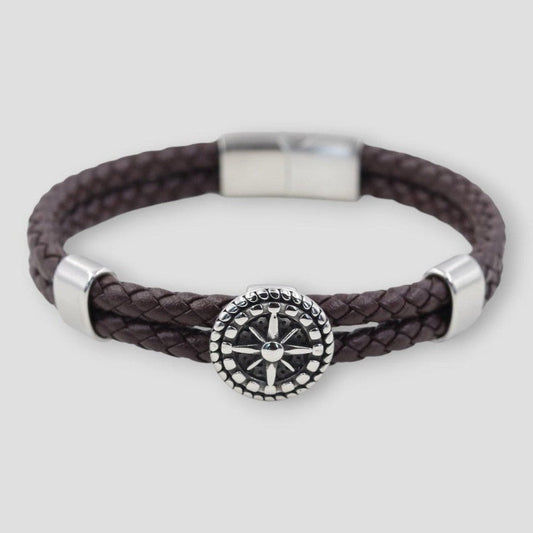 Saint Morris Salina Leather Rope Bracelet