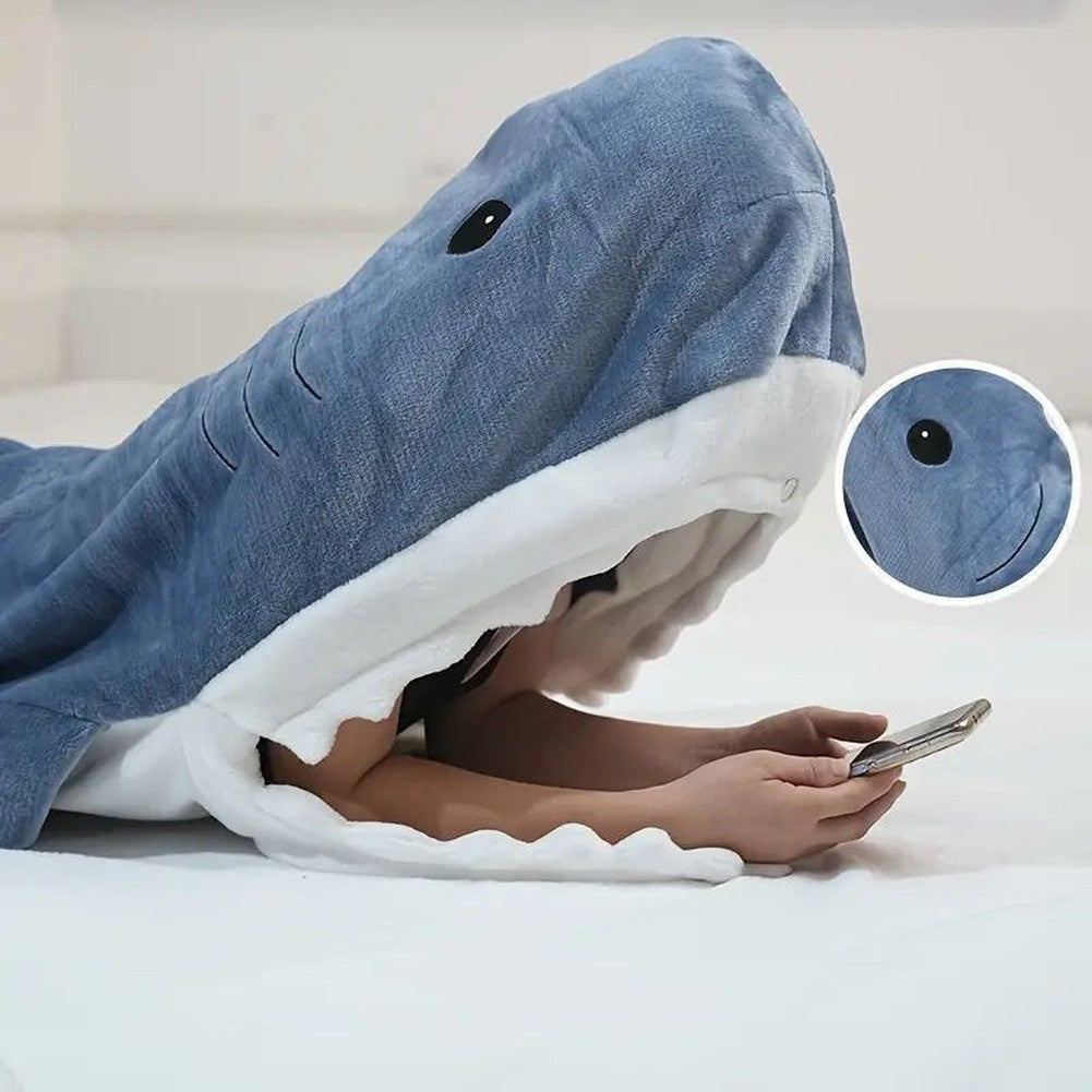 Saint Morris Shark Blanket