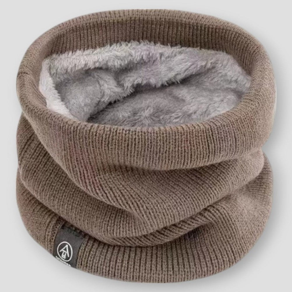 Saint Morris Vermillion Soft Knitted Neck Warmer