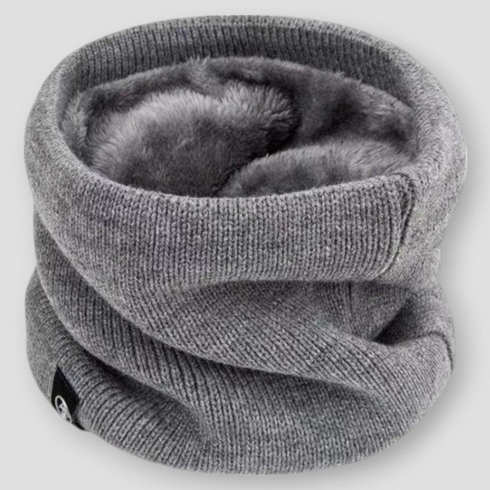 Saint Morris Vermillion Soft Knitted Neck Warmer
