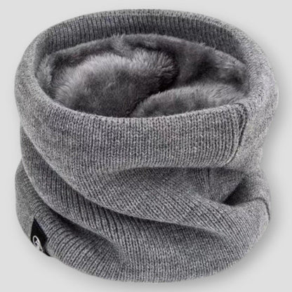 Saint Morris Vermillion Soft Knitted Neck Warmer