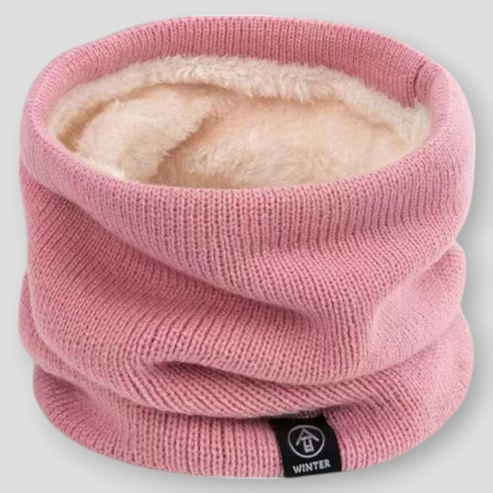 Saint Morris Vermillion Soft Knitted Neck Warmer