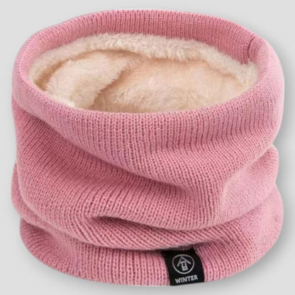 Saint Morris Vermillion Soft Knitted Neck Warmer