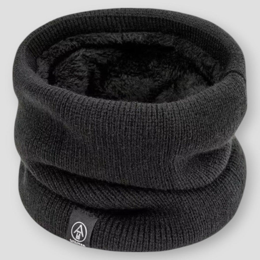 Saint Morris Vermillion Soft Knitted Neck Warmer
