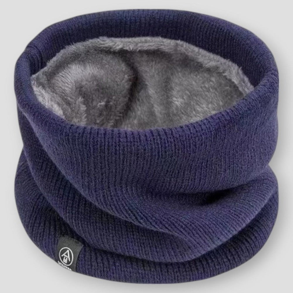 Saint Morris Vermillion Soft Knitted Neck Warmer