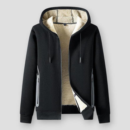 Saint Morris Watts Wool Hooded Sweater