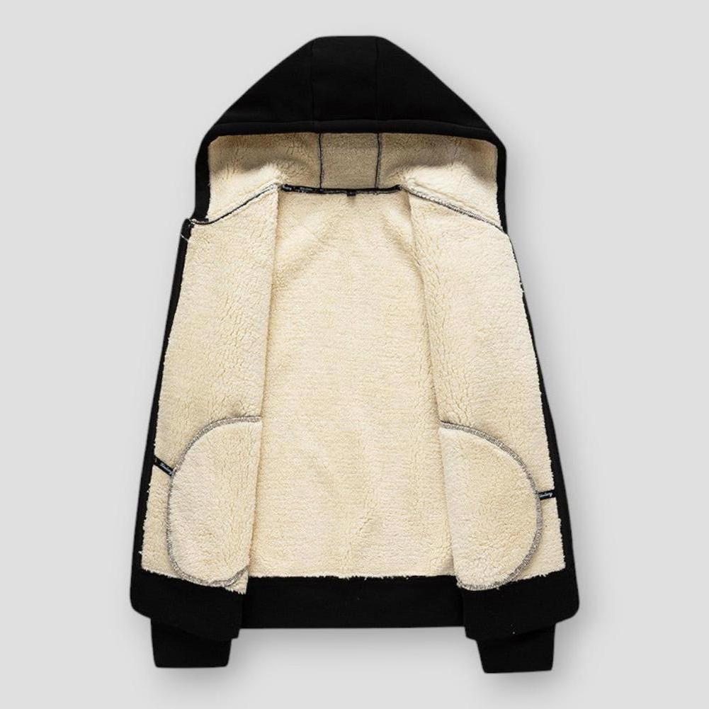 Saint Morris Watts Wool Hooded Sweater