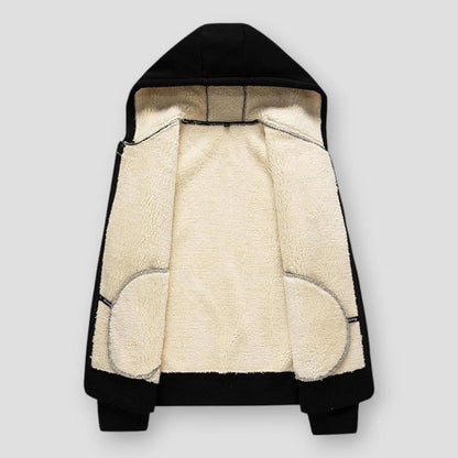 Saint Morris Watts Wool Hooded Sweater