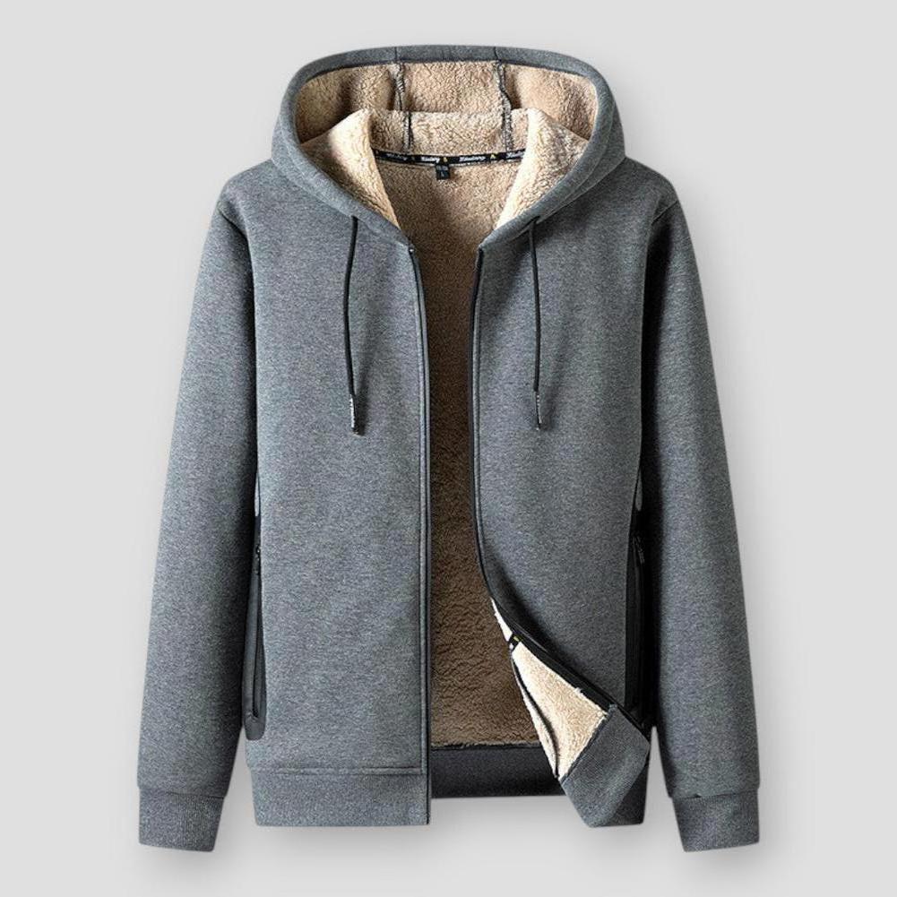 Saint Morris Watts Wool Hooded Sweater