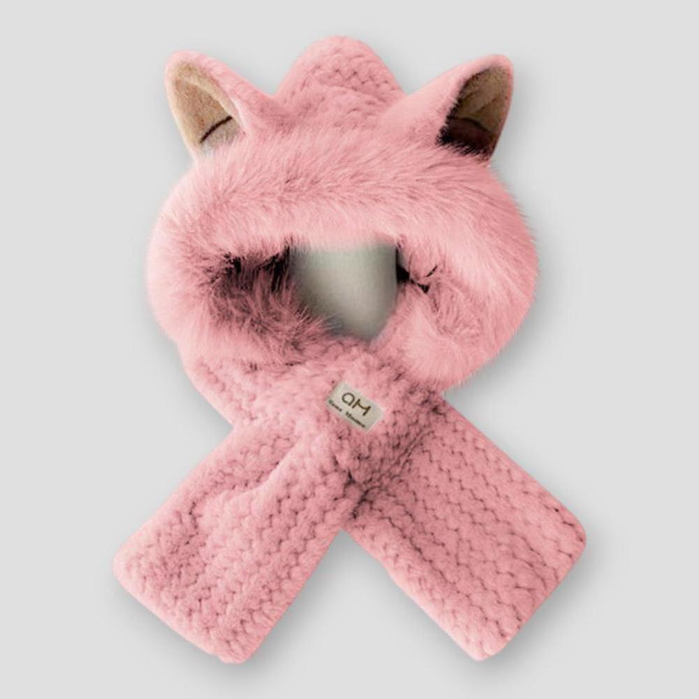 Sky Madrid Aiken Fox Ears Plush Hat