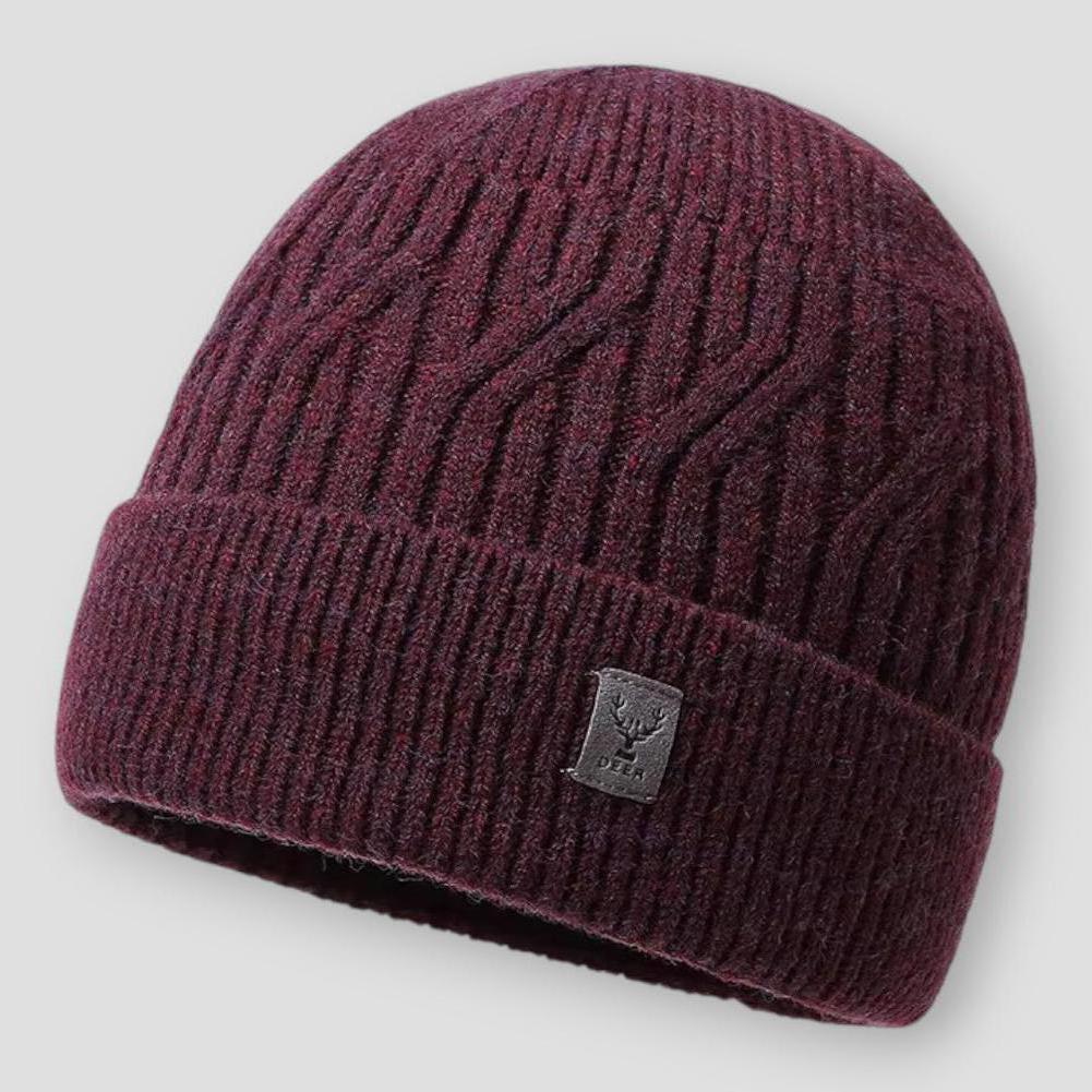 Sky Madrid Arthur Knitted Beanie Hat