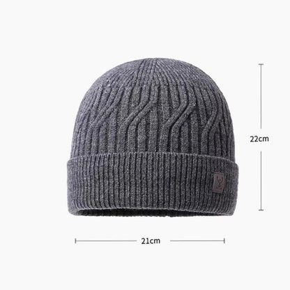 Sky Madrid Arthur Knitted Beanie Hat
