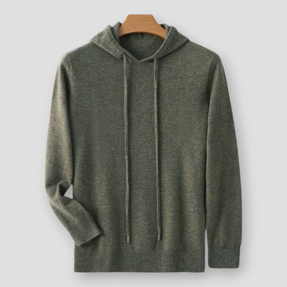 Sky Madrid Berea Wool Hoodie Sweatshirt