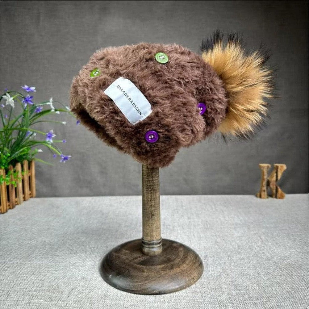 Sky Madrid Boston Knitted Wool Hat