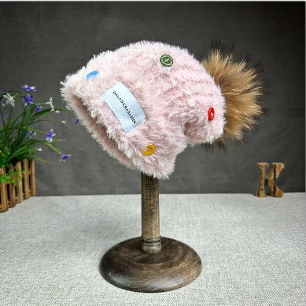 Sky Madrid Boston Knitted Wool Hat