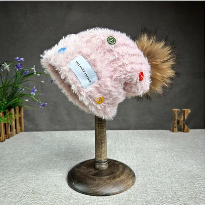Sky Madrid Boston Knitted Wool Hat