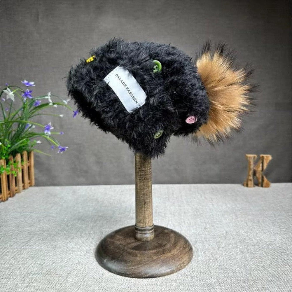 Sky Madrid Boston Knitted Wool Hat