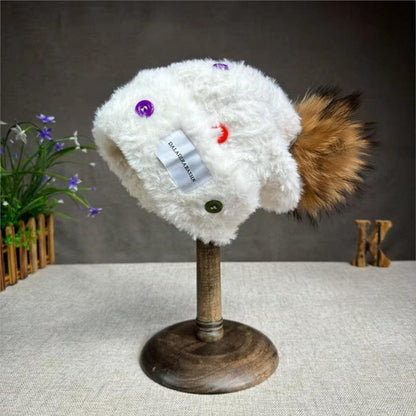 Sky Madrid Boston Knitted Wool Hat