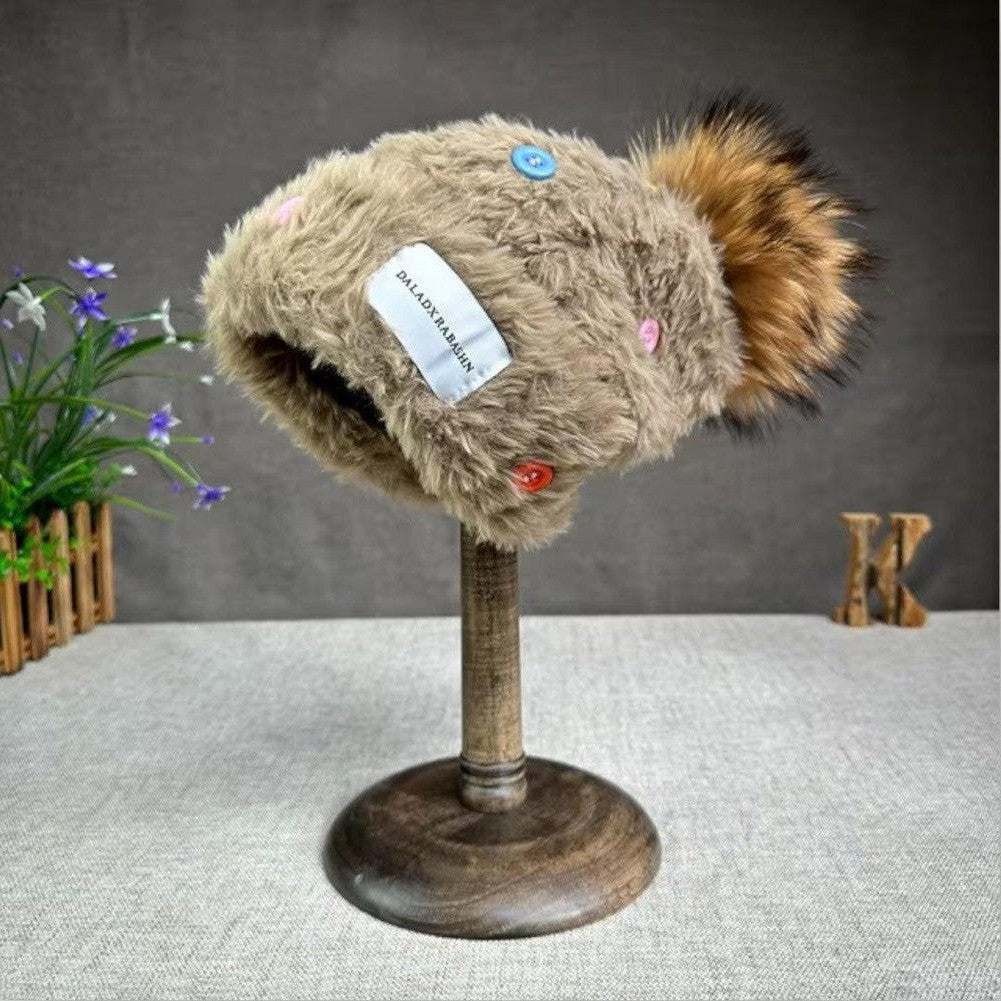 Sky Madrid Boston Knitted Wool Hat