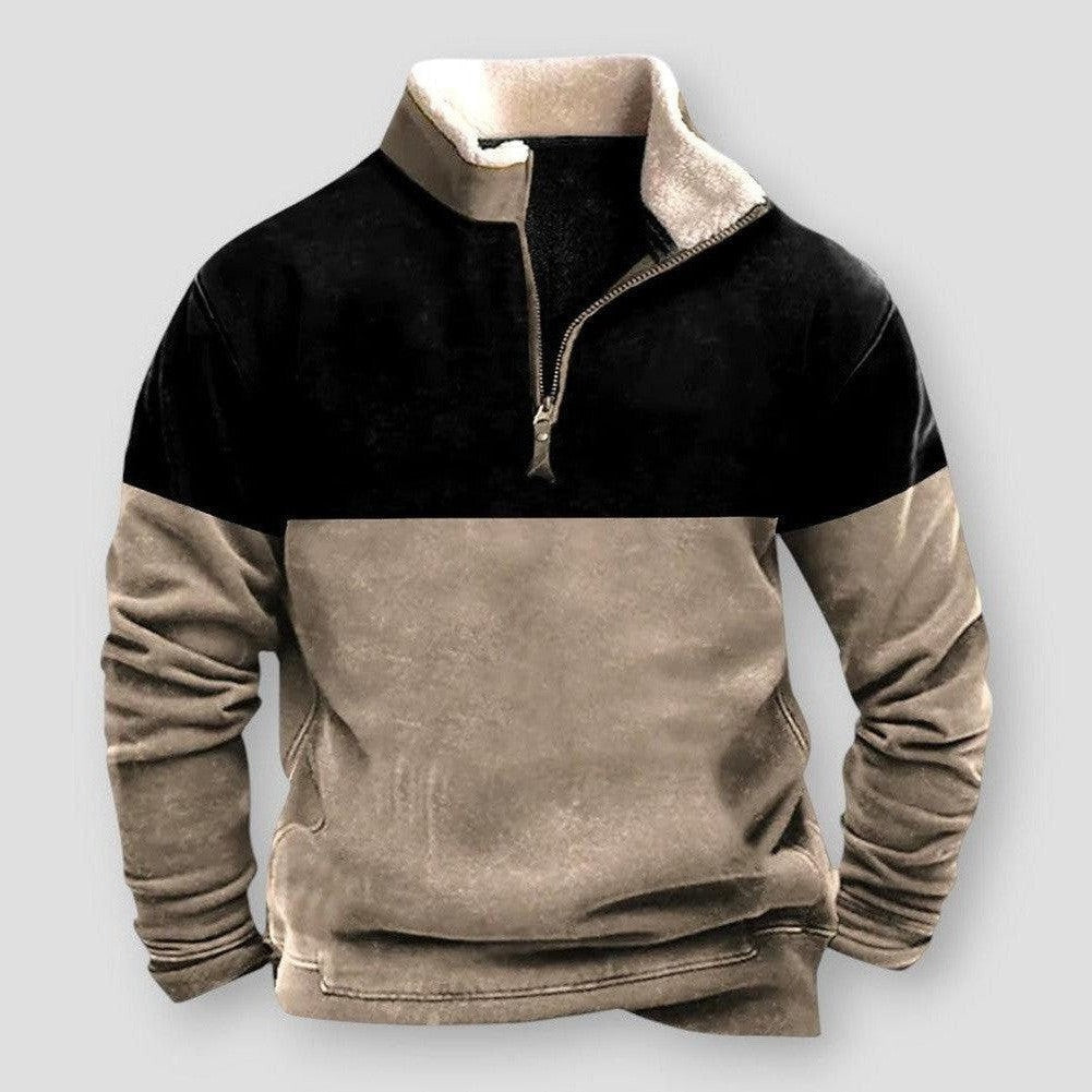 Sky Madrid Chester Half Zip Sweatshirt