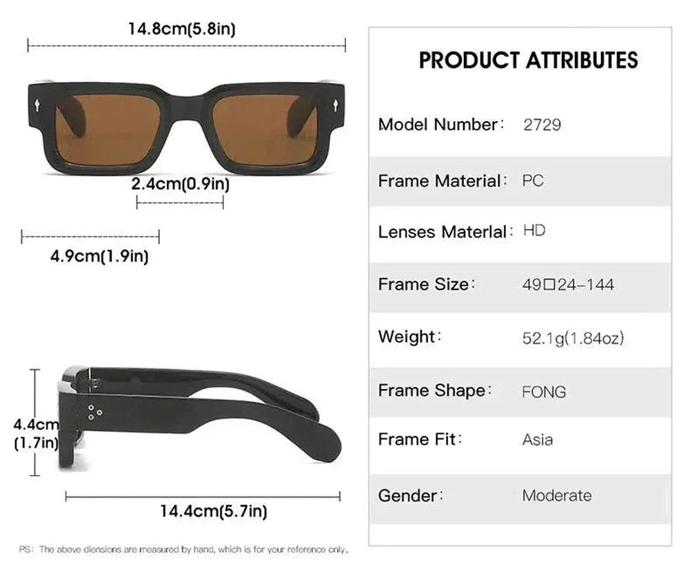 Sky Madrid Danville Vintage Sunglasses