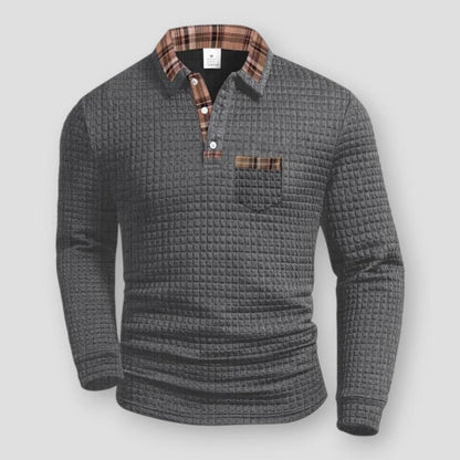 Sky Madrid Dillon Long Sleeve Polo