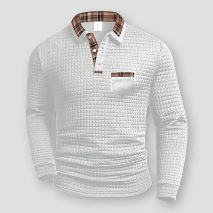Sky Madrid Dillon Long Sleeve Polo