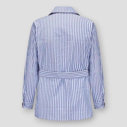 Sky Madrid Ely Striped Multi Pocket Long Sleeve