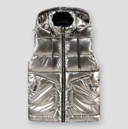 Sky Madrid Eugene Sleeveless Hooded Warm Vest