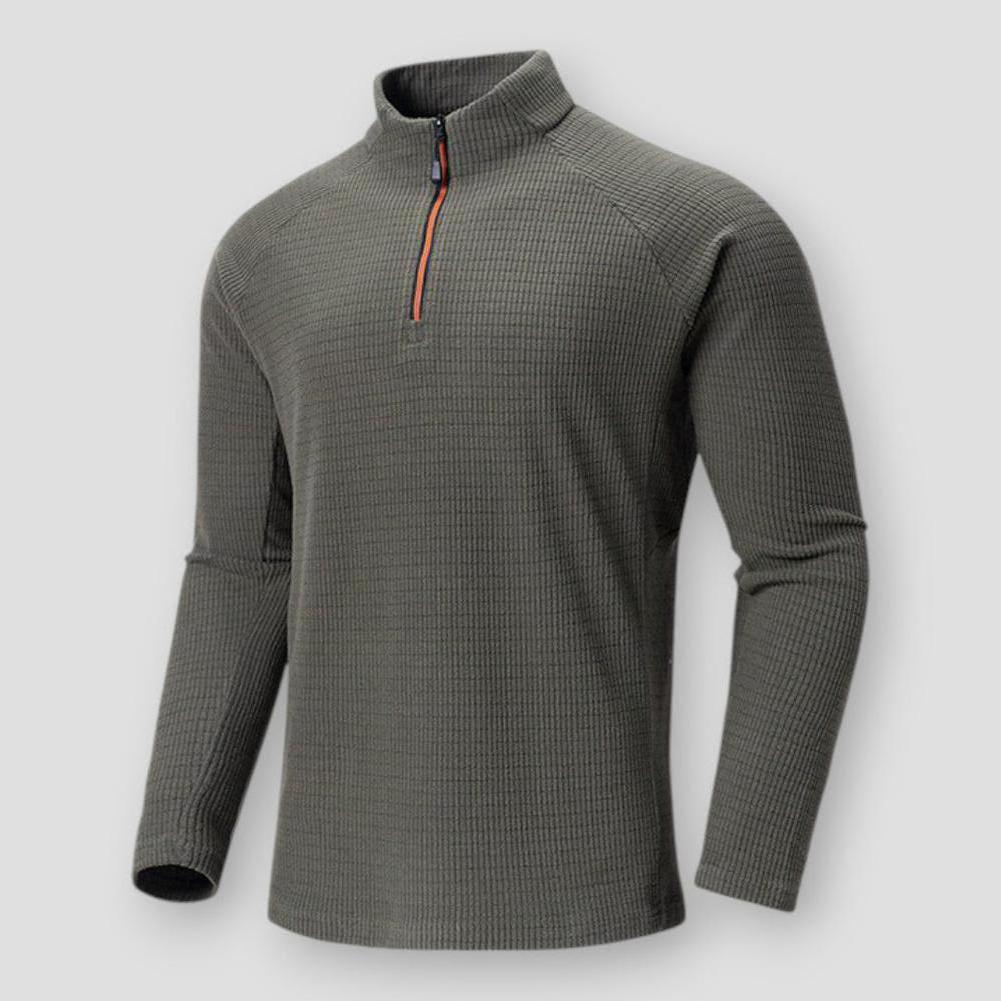 Sky Madrid Frederick Plaid Fleece Sweater