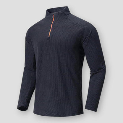 Sky Madrid Frederick Plaid Fleece Sweater