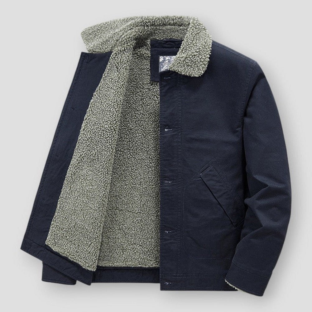 Sky Madrid Harlan Thickened Fleece-Lined Jacket