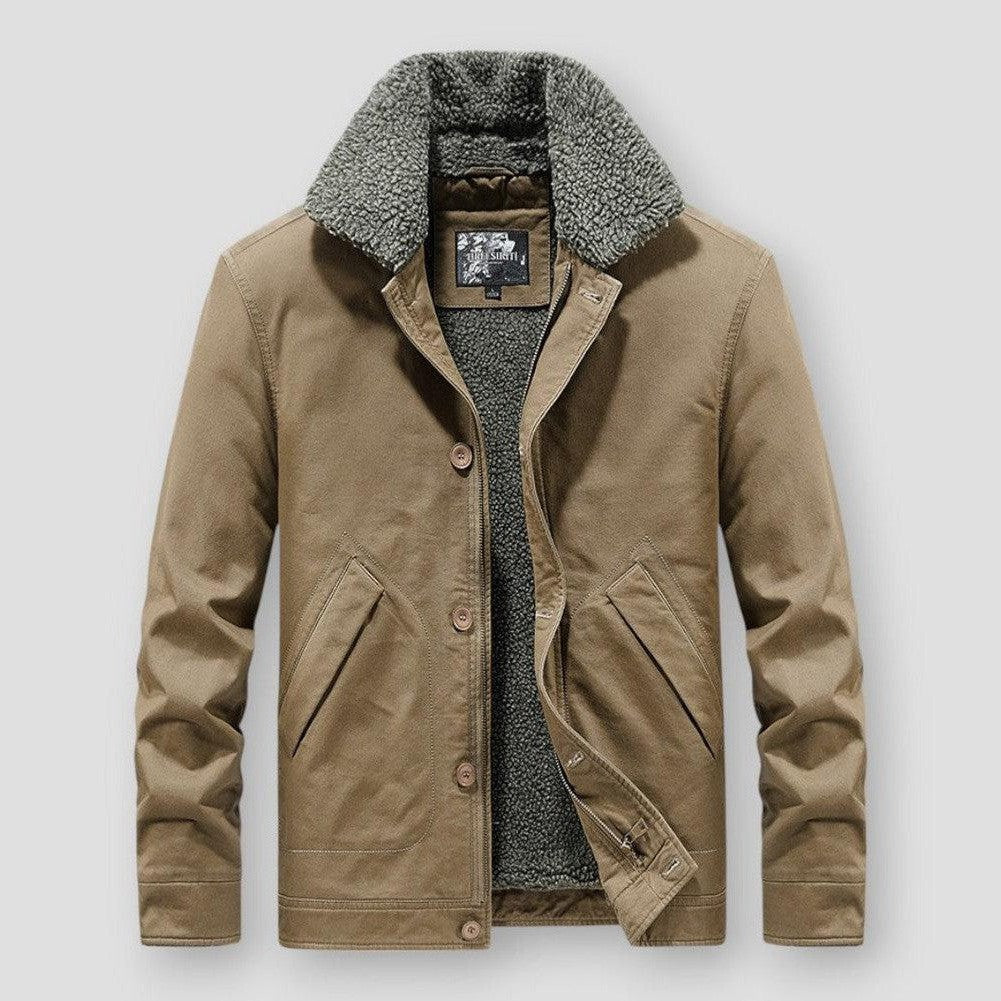 Sky Madrid Harlan Thickened Fleece-Lined Jacket
