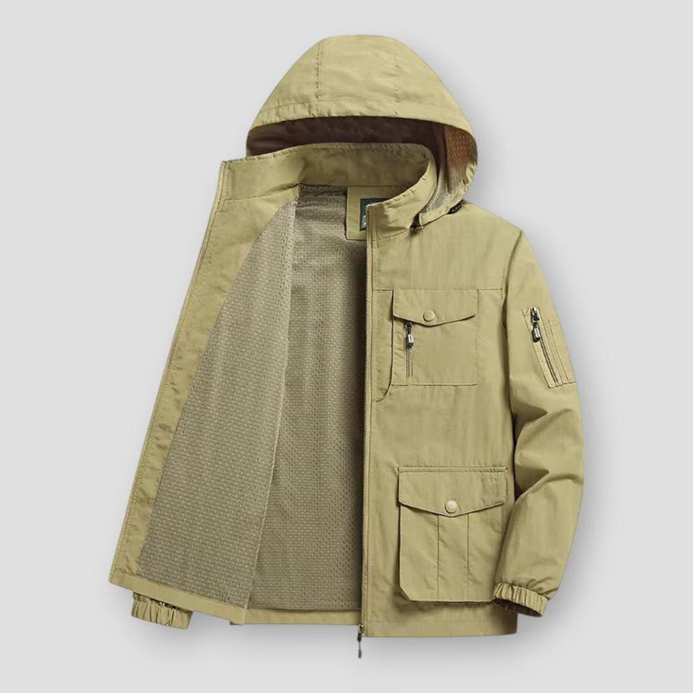 Sky Madrid Herrin Hooded Multi-Pockets Jacket