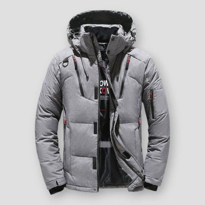 Sky Madrid Holland Thick Puffer Hooded Jacket