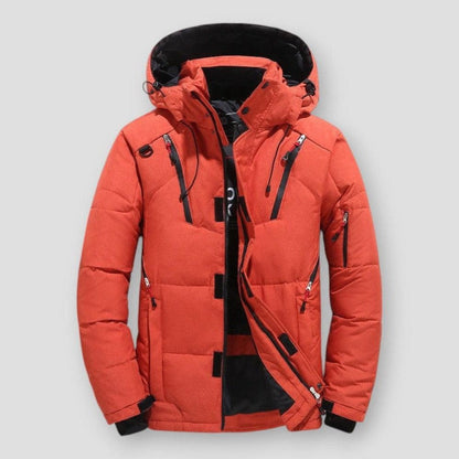 Sky Madrid Holland Thick Puffer Hooded Jacket