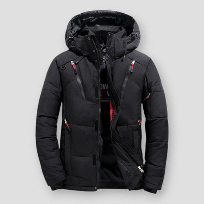 Sky Madrid Holland Thick Puffer Hooded Jacket