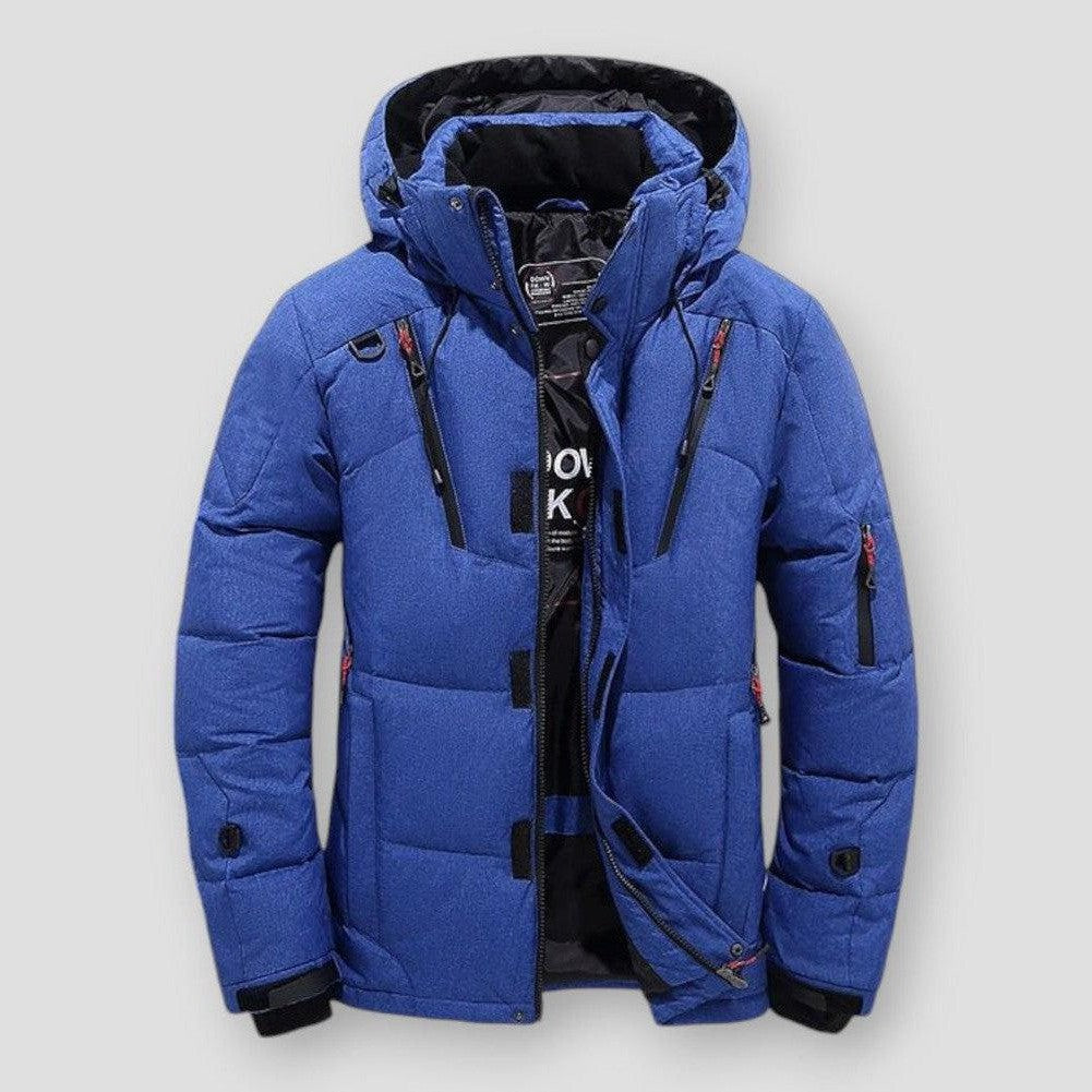 Sky Madrid Holland Thick Puffer Hooded Jacket