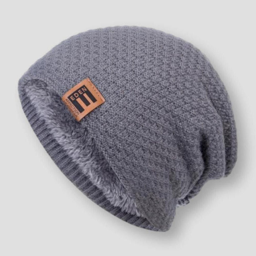 Sky Madrid Knitted Slouchy Beanie main image 1