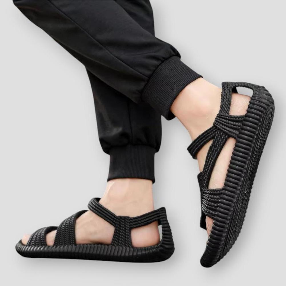 Sky Madrid Millburn Woven Straw Sandals